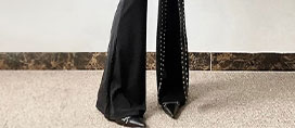 Boot-Cut Pants