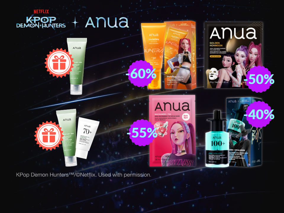 Anua x K-Pop Demon Hunters-Woche!