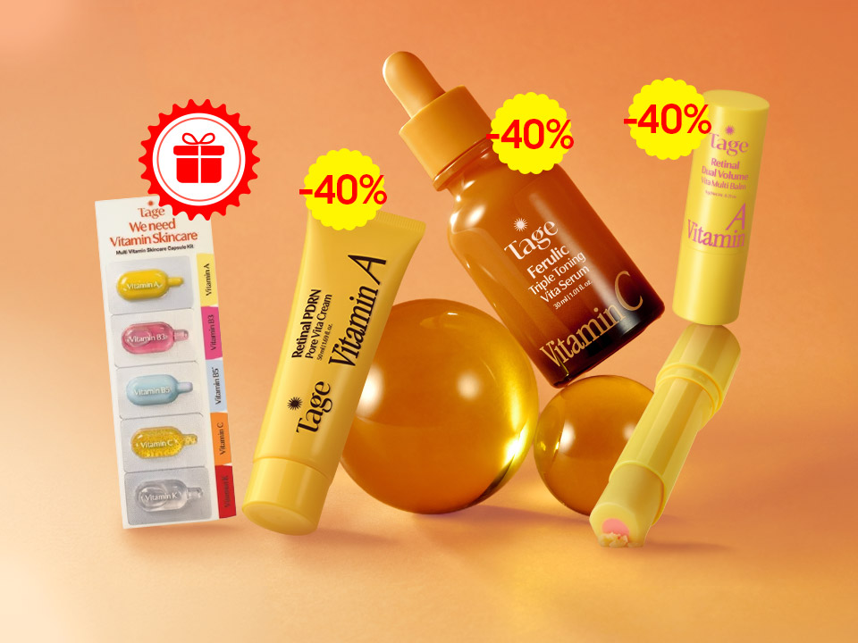 Meet Tage's Vita Line – Now 40% OFF