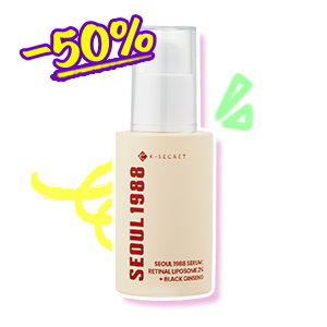 KSECRET<br>SEOUL 1988 Serum: Retinal Liposome 2% + Black Ginseng