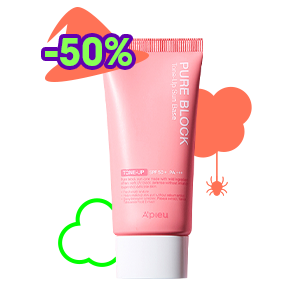 A'PIEU<br>Pure Block Tone-Up Sun Base SPF50+ PA+++ 50ml