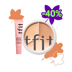 TFIT<br>Bundle: Cover Up Pro Concealer + Delicate Silk Veil Art Primer Mini