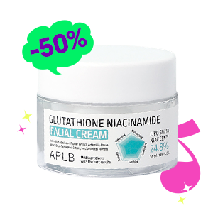 APLB<br>Glutathione Niacinamide Facial Cream