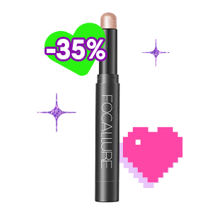 FOCALLURE<br>Shimmer Cream Eyeshadow Pencil - 12 Colors