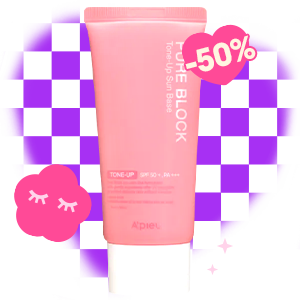 A'PIEU<br>Pure Block Tone-Up Sun Base SPF50+ PA+++ 50ml