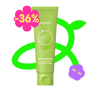 beplain<br>Mung Bean Ph-balanced Cleansing Foam