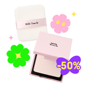 Milk Touch<br>All-Day Perfect Blurring Fixing Pact